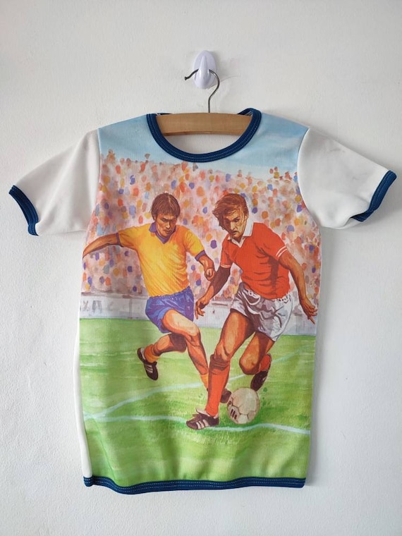 Intarsia Football T-Shirt - Men - Ready-to-Wear