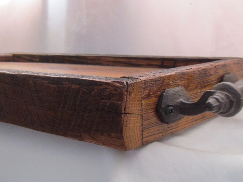 Reclaimed Wood Serving Tray Barn wood tray Etsy