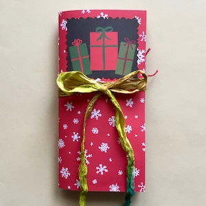 Old Time Christmas Junk Journal, Handmade Traveler’s Notebook Insert, December Daily Journal, Secret Santa