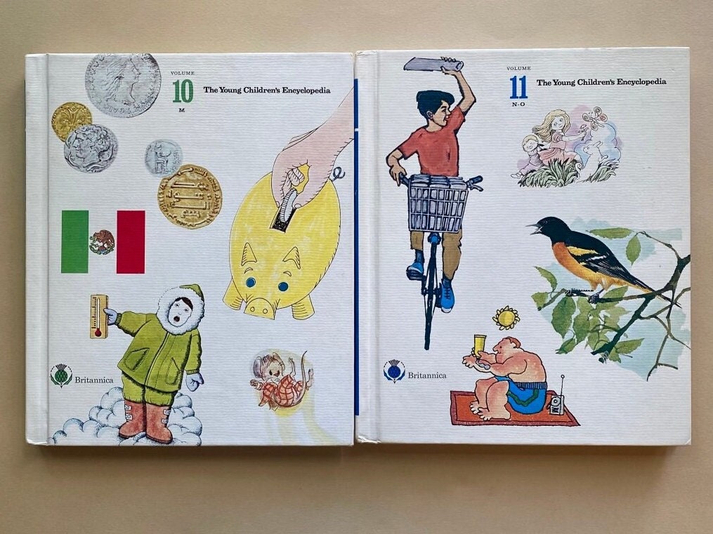 The Young Children's Encyclopedia, Volumes 10 M & 11 N-O