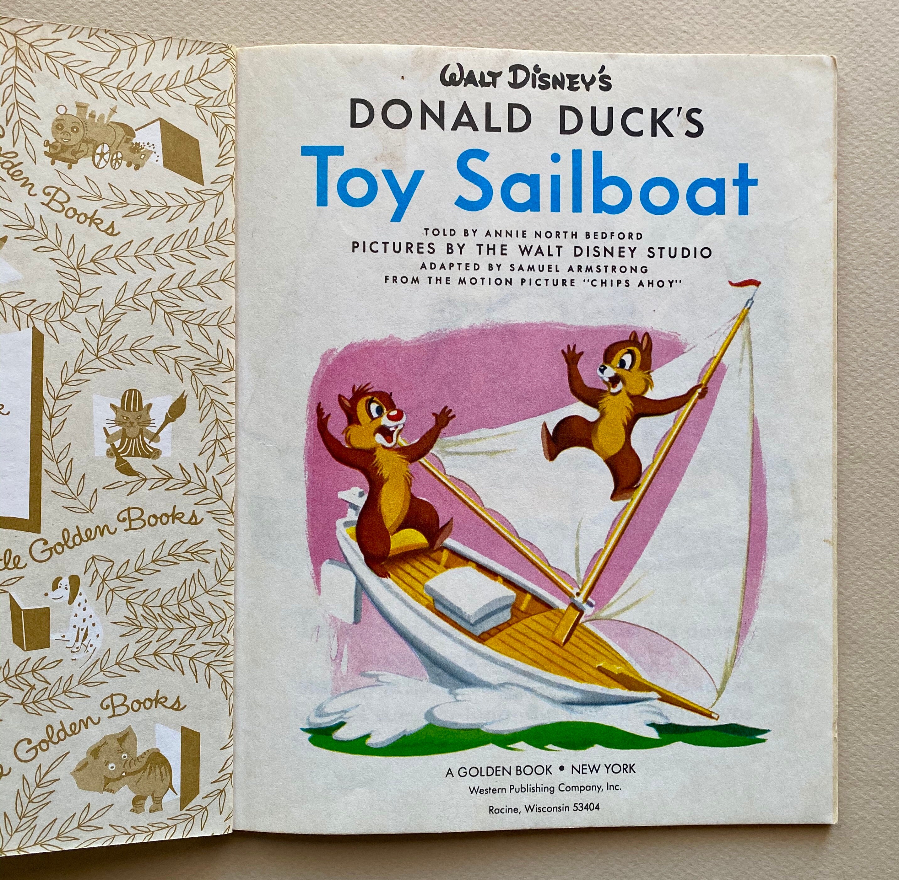 Walt Disney's Donald Duck's Toy Sailboat, A Little Golden
