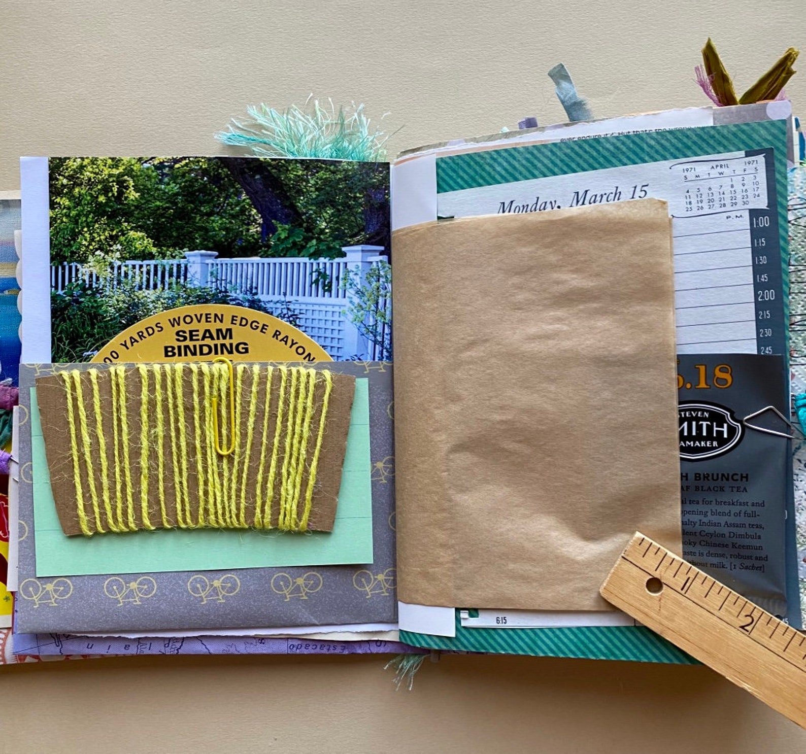 Flowish Junk Journal Eclectic Mixed Paper Flow Journal DIY Etsy