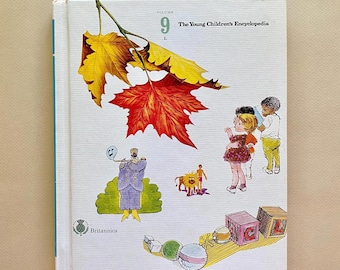 The Young Children's Encyclopedia, Volume 9 L Britannica 1985, Vintage Edition, Hardcover, Very Good Condition