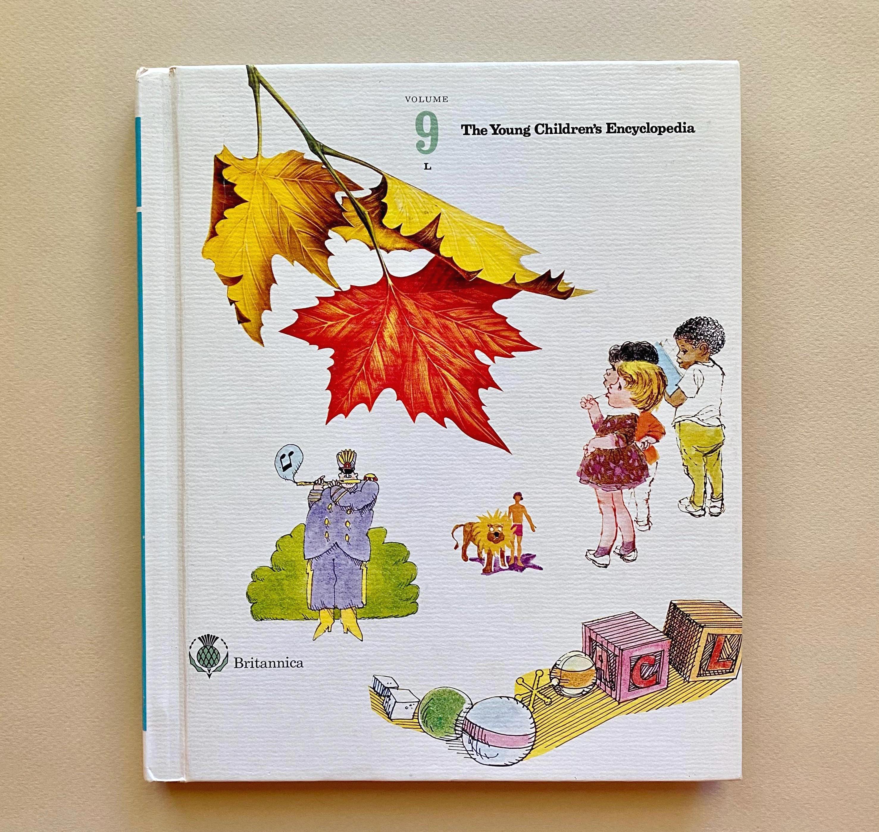 Children Britannica Encyclopedia Set - Etsy