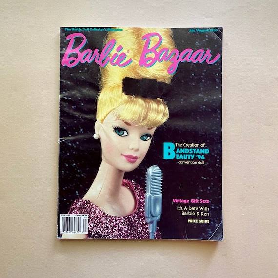 Vintage Barbie Bazaar Doll Collector s Magazine July august 1996 Volume 8 Issue 4 Bandstand Beauty 96 Vintage Gift Sets Barbie Girls Etsy