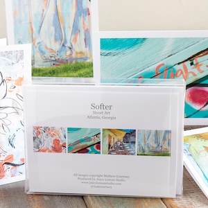 Blank Note Card Set w/ envelopes | Softer | Art Prints | Photography | Street Art