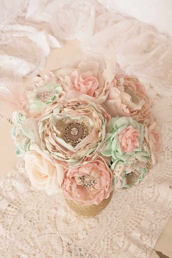 Items similar to Custom Wedding Centerpiece, Wedding flower centerpiece