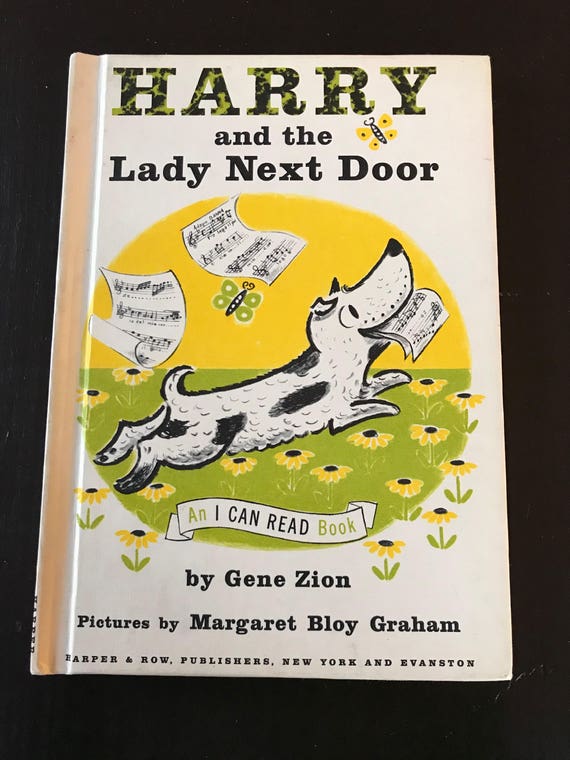 Vintage Hardback First Edition Of Harry And The Lady Next Door Etsy