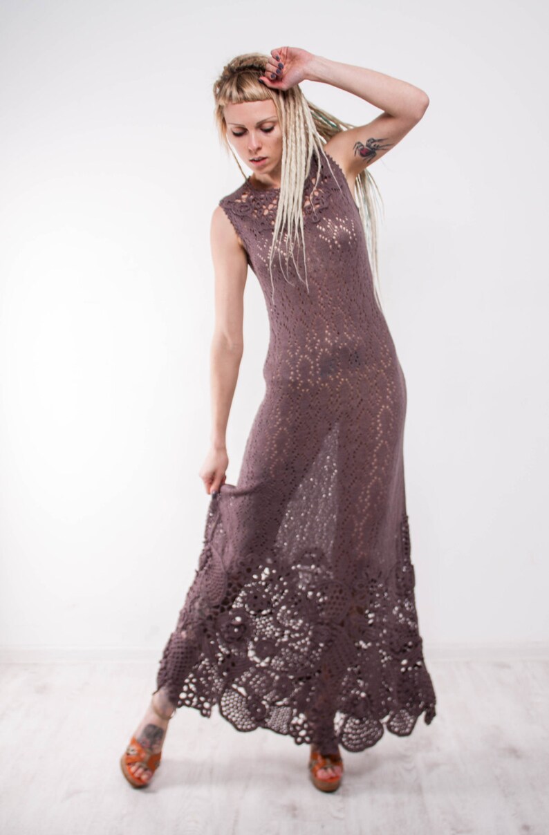 Dark mocha dress Clearance