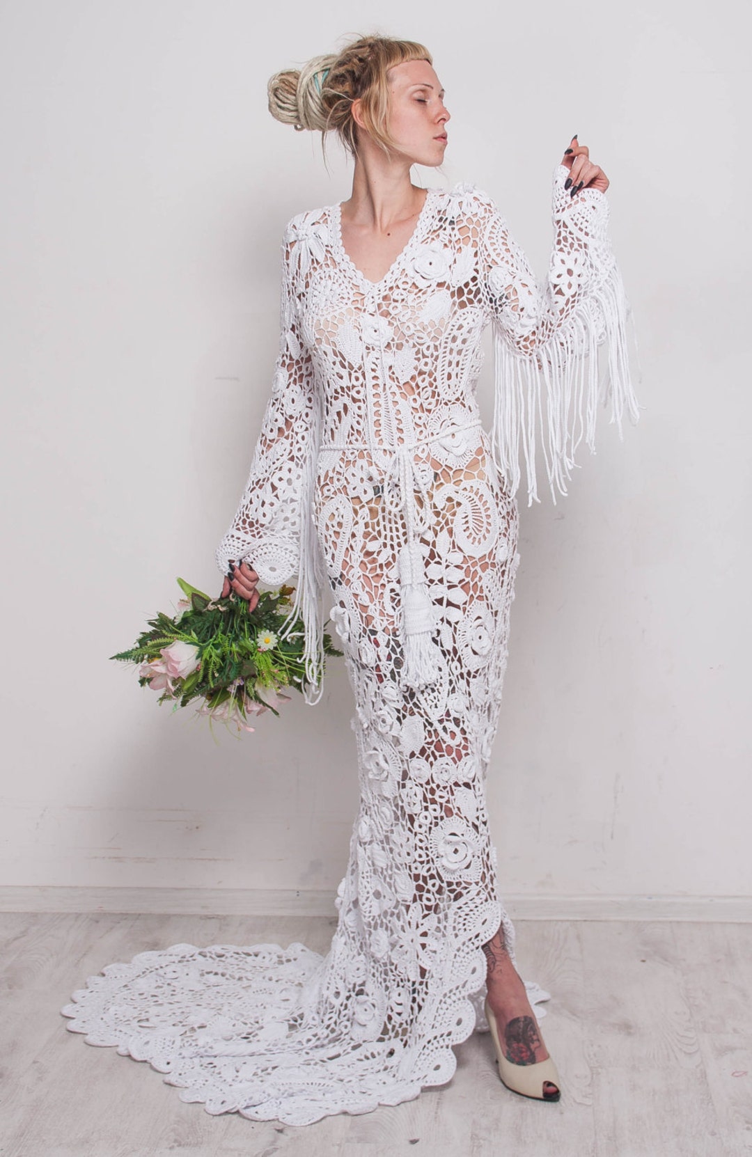 Crochet boda maxi vestido hecho a mano vestido blanco vestido - Etsy México Crochet boda maxi vestido hecho a mano vestido blanco vestido - Etsy México