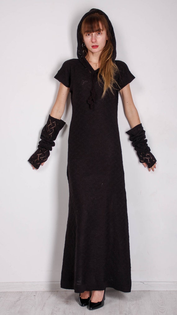 Crochet Black Dress KNITTED Black Maxi Dress CROCHETED Women Dress Black Maxi Dress BOHO Crochet Dress Lacy Hoodie Dress Biggin Knit Dress Crochet Black Dress KNITTED Black Maxi Dress CROCHETED Women Dress Black Maxi Dress BOHO Crochet Dress Lacy Hoodie Dress Biggin Knit Dress