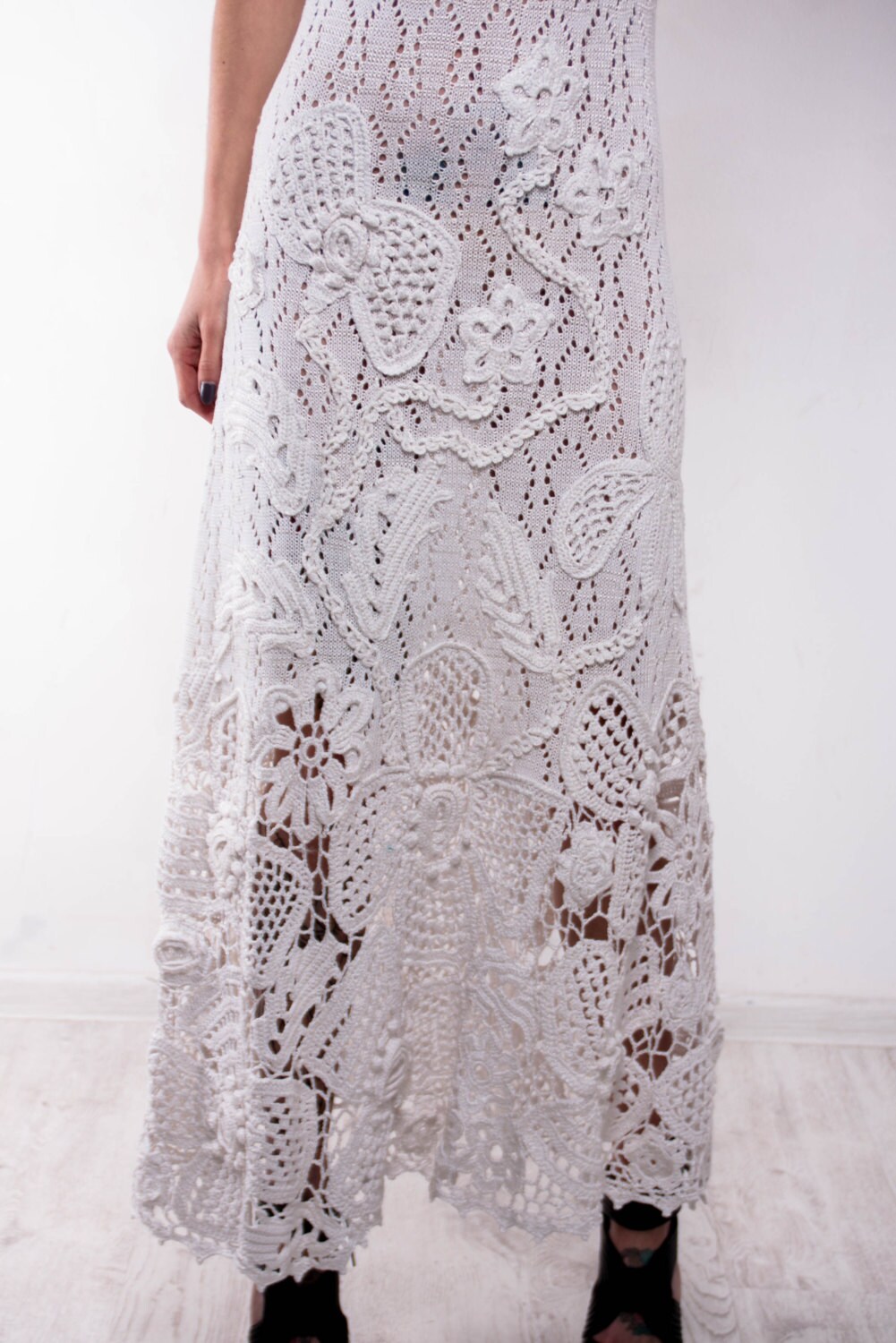 Crochet Dress Crochet Wedding Dress Maxi Sundress Crochet - Etsy