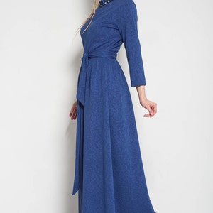 Royal Blue Formal Dress Evening Blue Dress Floor Dress Long - Etsy