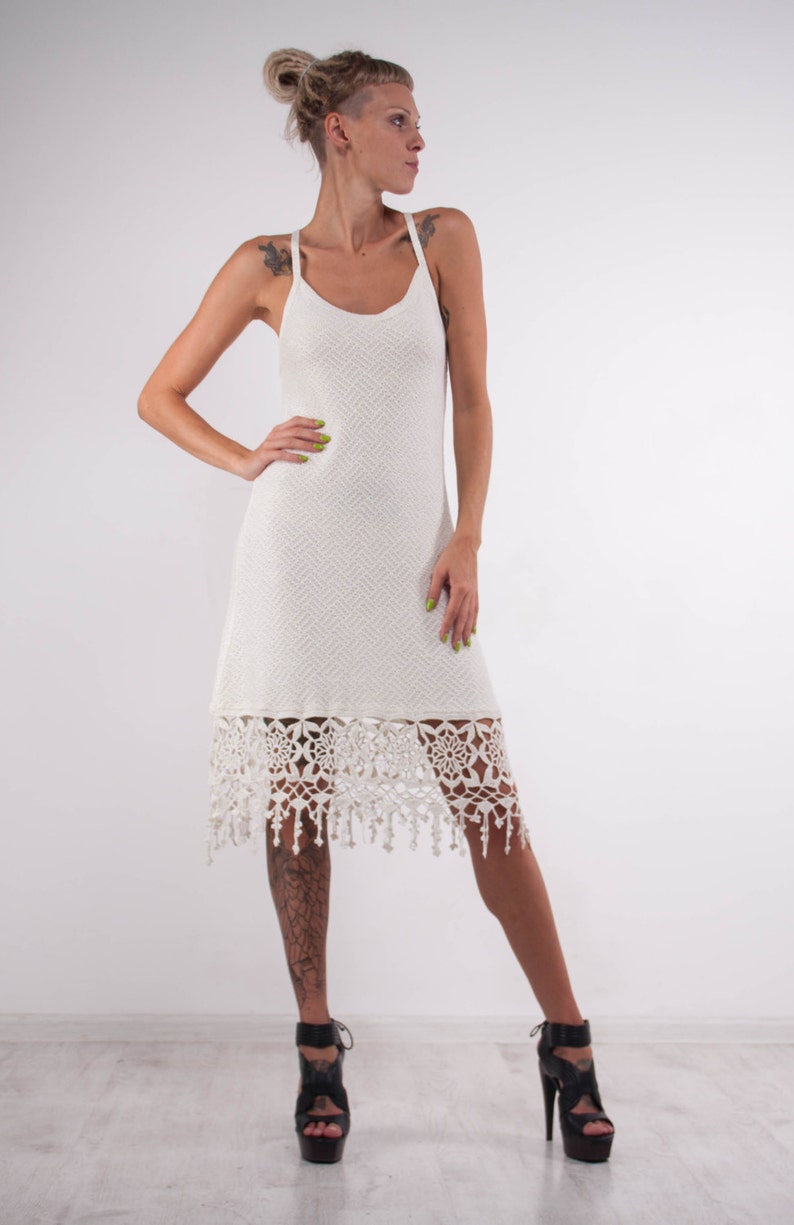viscose wedding dress