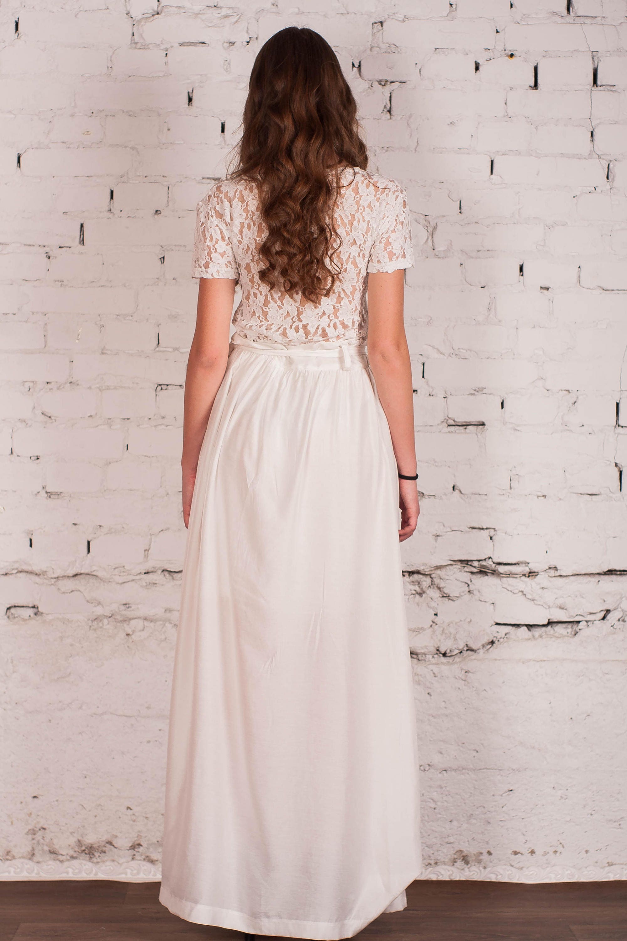 Long Dress Long White Dress Ball gown White Ball gown | Etsy