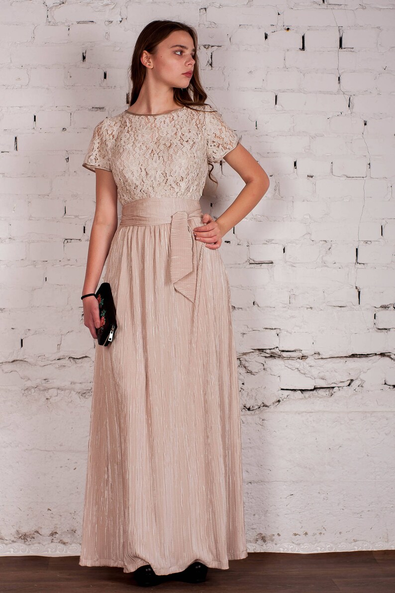 Floor Dress Spring Wedding Dress Long Casual Dress Maxi Etsy Australia