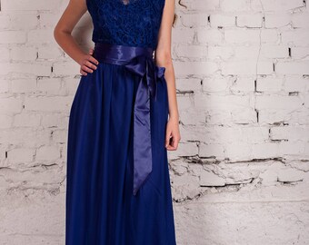 Bridesmaid, Bridesmaids dress, Blue Bridesmaids dress, Maxi Dress, Blue Maxi Dress, Blue Gown, Party dresses, Prom Dress, Blue Prom Dress