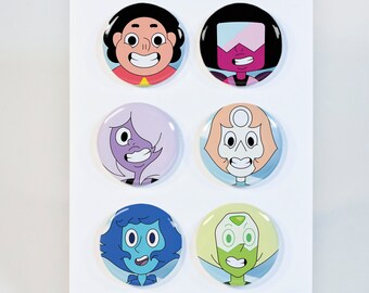 Steven Universe Pin/Magnet Set