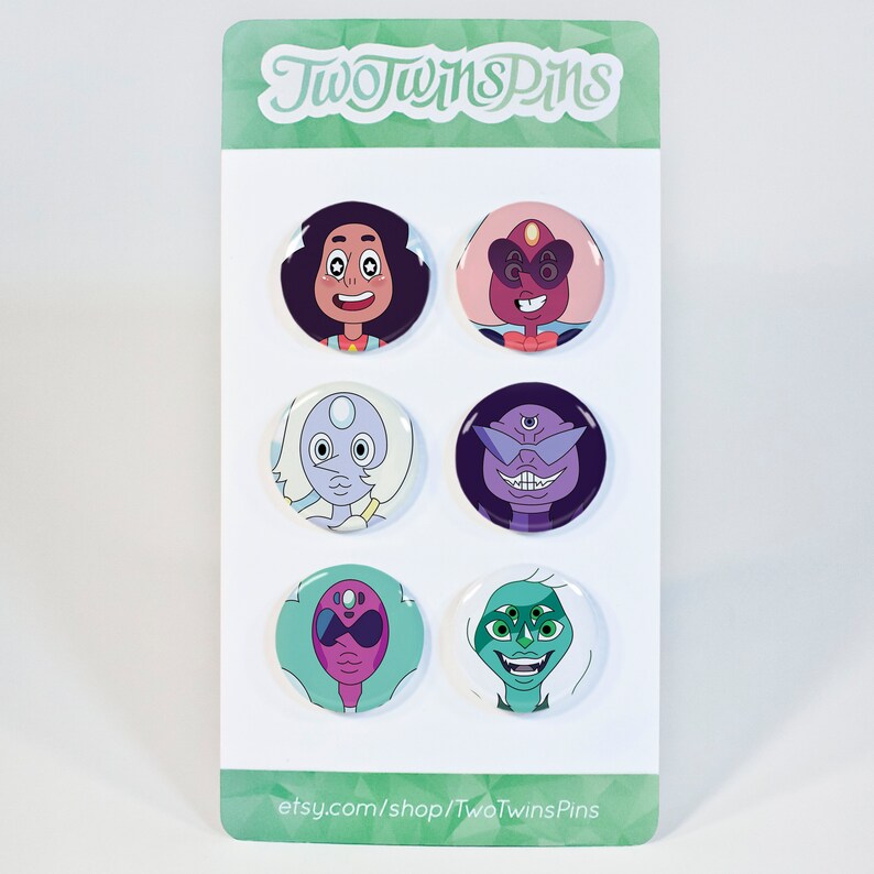 Steven Universe Fusions Pin/Magnet Set image 1