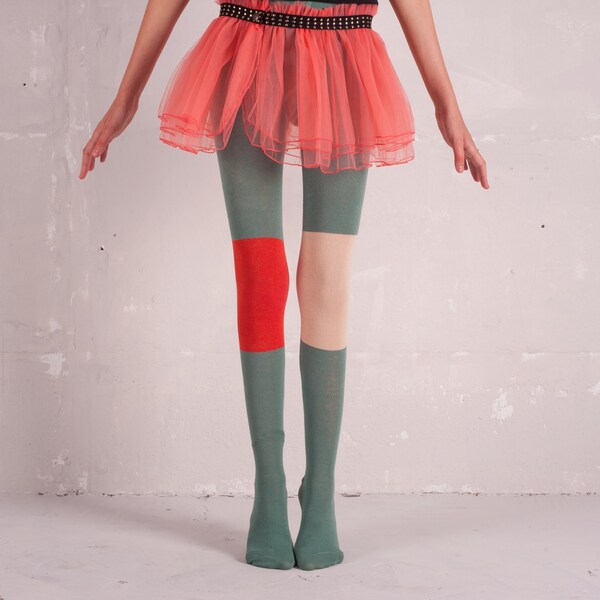 Funky Legs Cotton Tights -FL50 for baby girls and girls