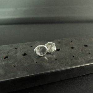 Stud earrings. Sterling Silver earrings. Earrings for women/girls. Handmade earrings.