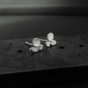 Stud earrings. Sterling Silver earrings. Earrings for women/girls. Handmade earrings.