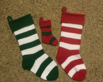 Knitted Stockings for the Family