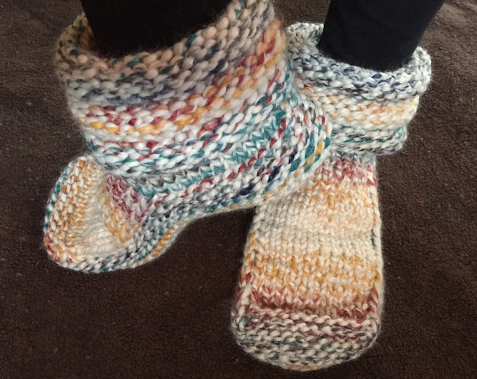 MukLuk Slippers, Knitted Bulky