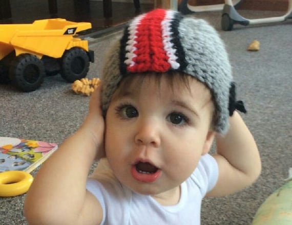 baby football helmet hat Football Helmet Baby Hat, Crochet