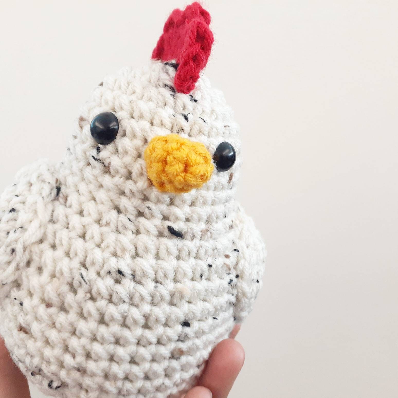 Chicken Plush Stuffed Decoration Plushie Toy 6 Inches | Etsy