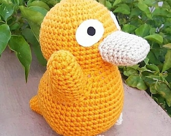 Monster Character Plush - 10 Inches - Yellow Duck