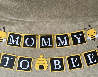 mommy to bee baby shower decorations