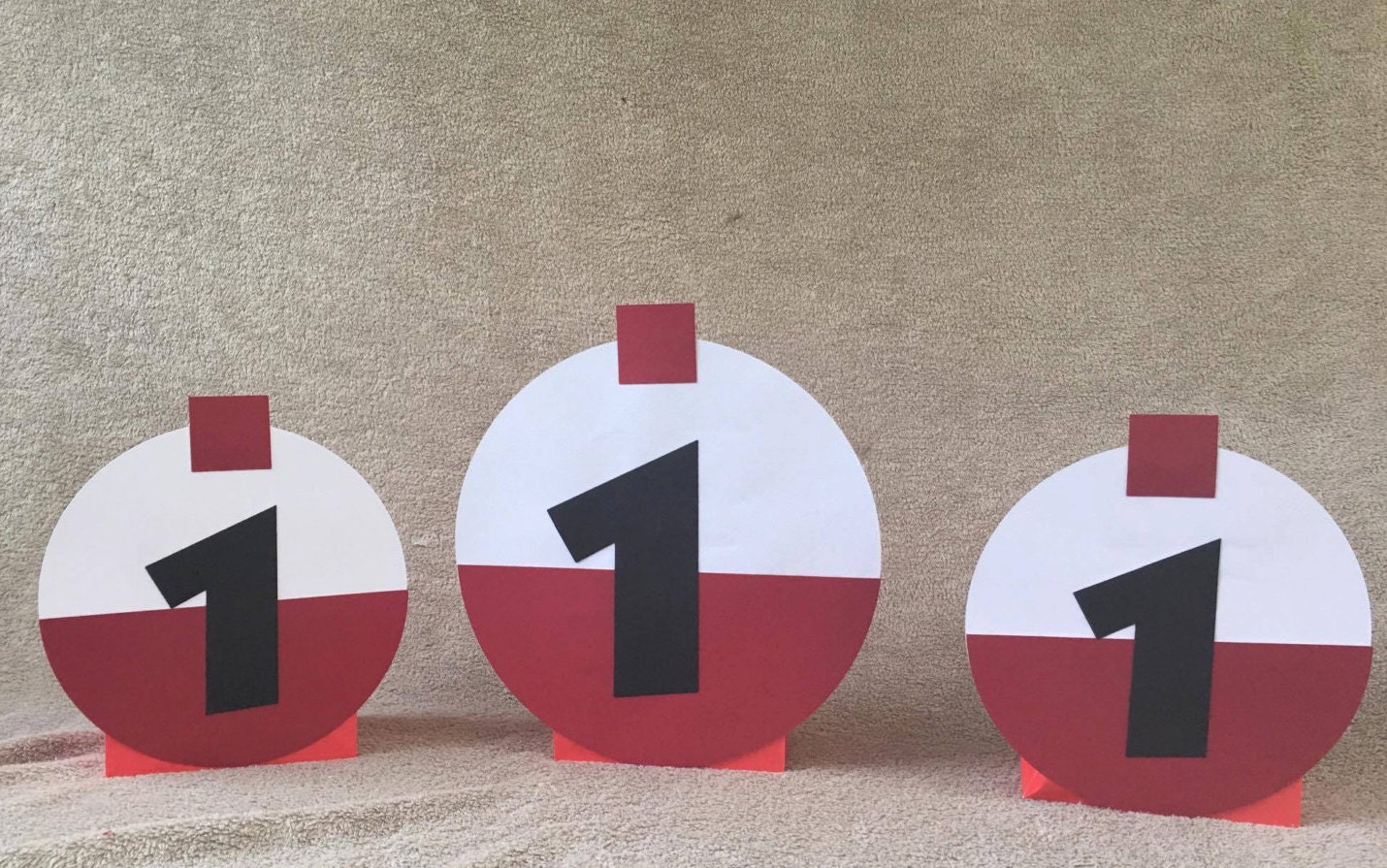 Fishing Bobber Balloon Centerpieces. Set of 3. Personalized Etsy