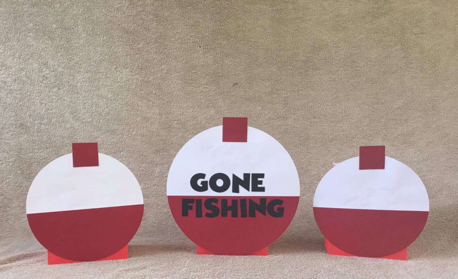 Fishing Bobber Balloon Centerpieces. Set of 3. Personalized Etsy