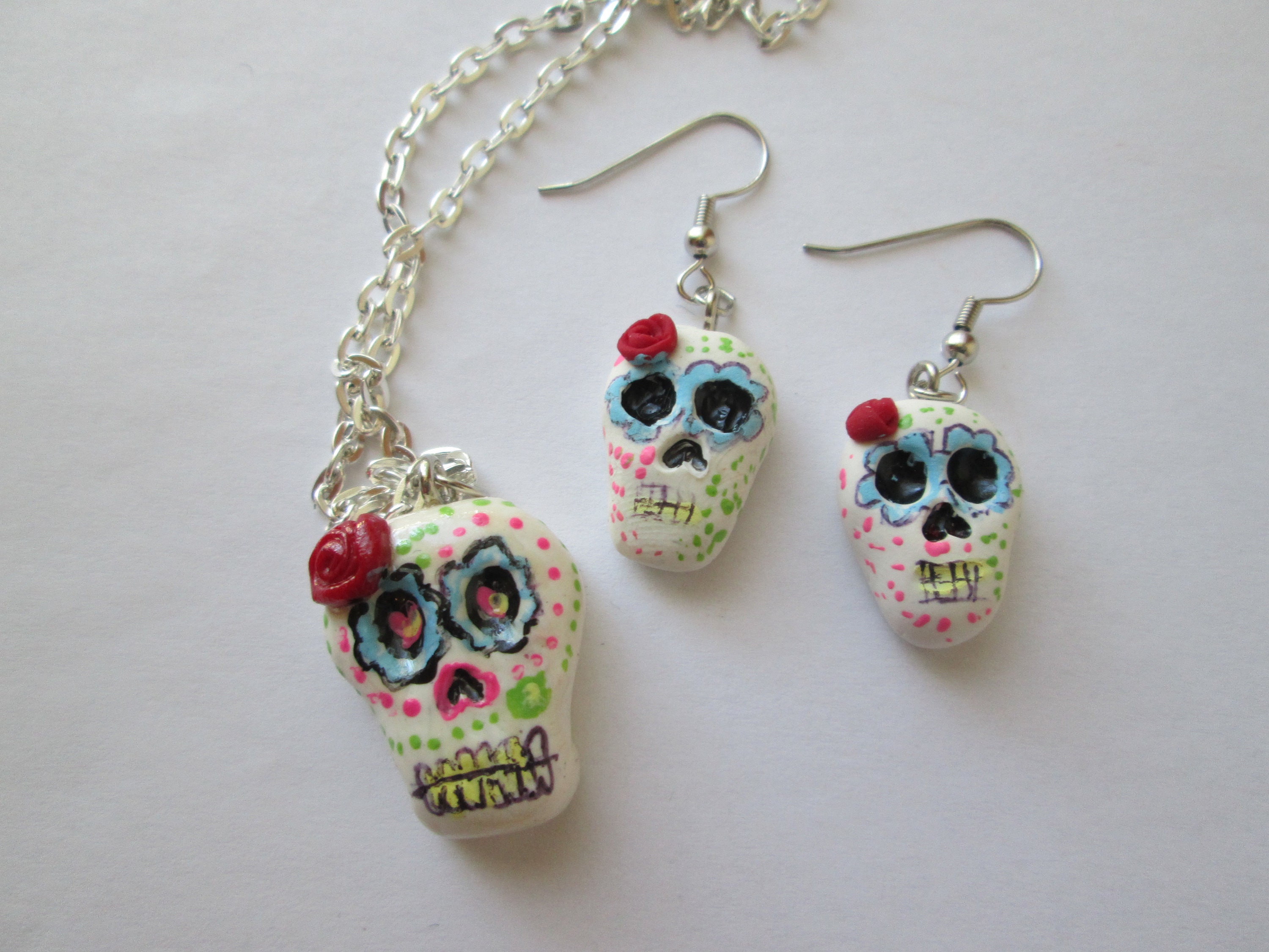 sugar skull jewellery
