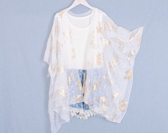chiffon kimono tops