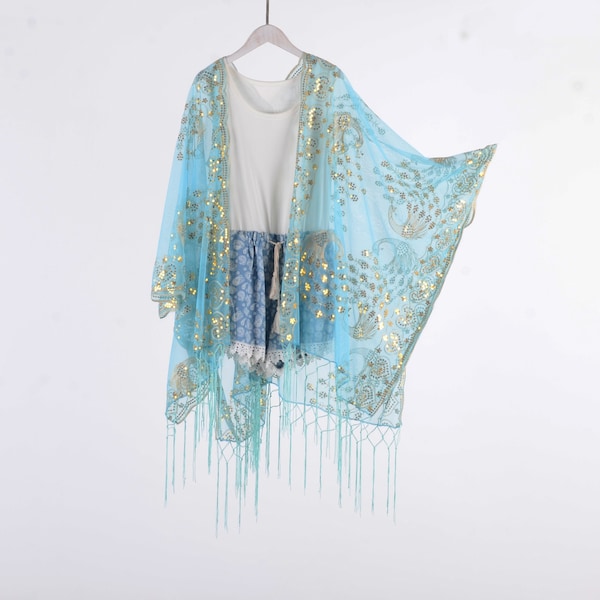 Fringe Kimono - Etsy
