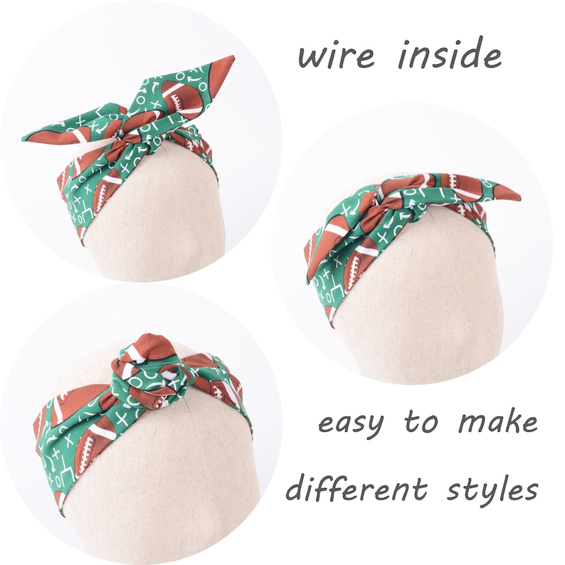 Bow Earflap Hat- White and Light Blue main image 0