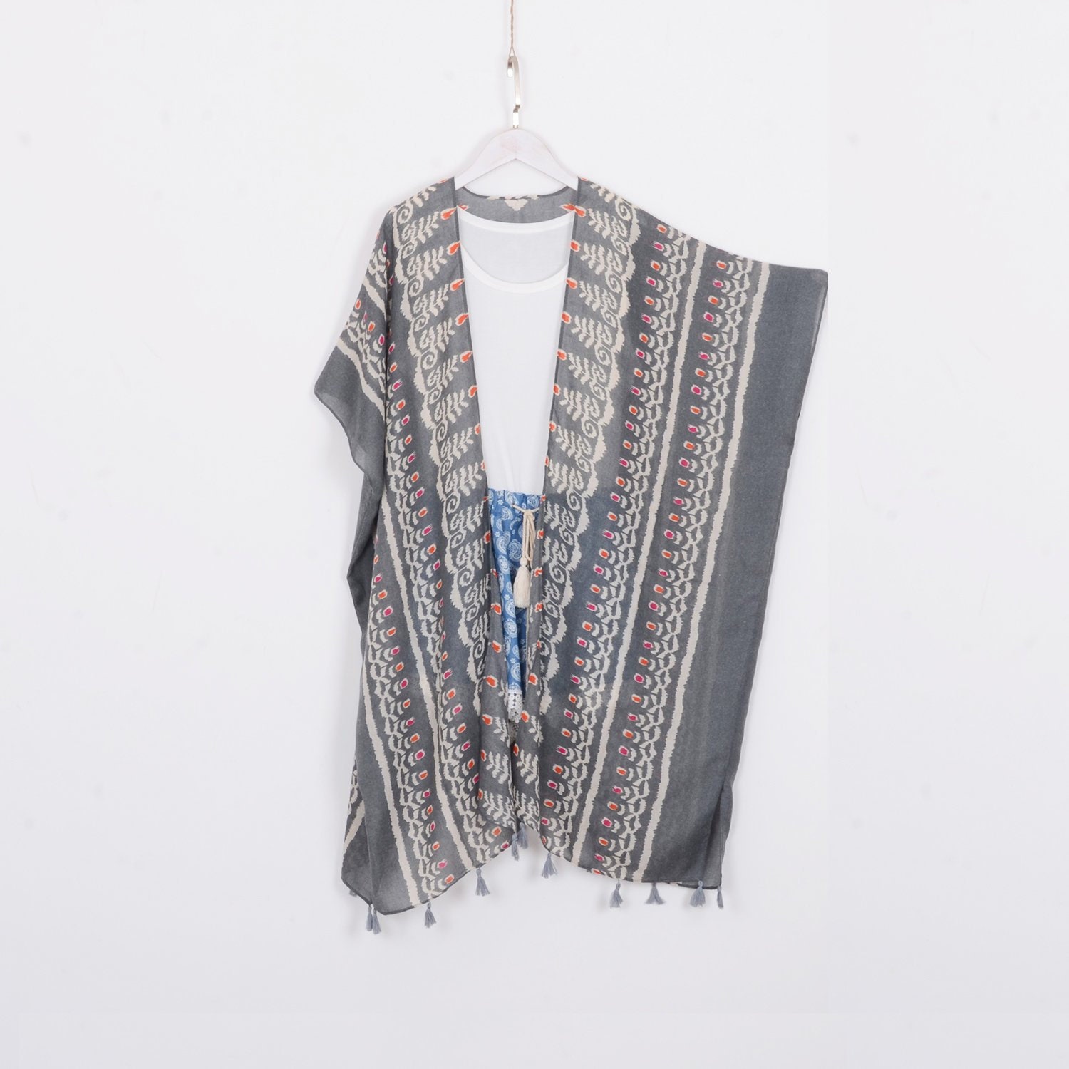 Flamé Kimono Coverall in Wheat main image 0