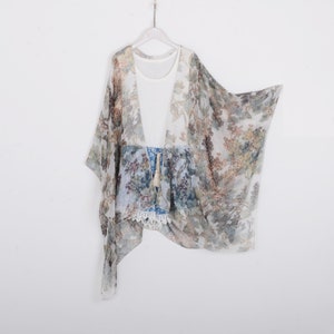 vintage grapes kimono,kimono jacket,beach kimono,boho kimono,cover up,chiffon kimonos,cover up,dress kimono,kimono cardigan,kimono,CF130