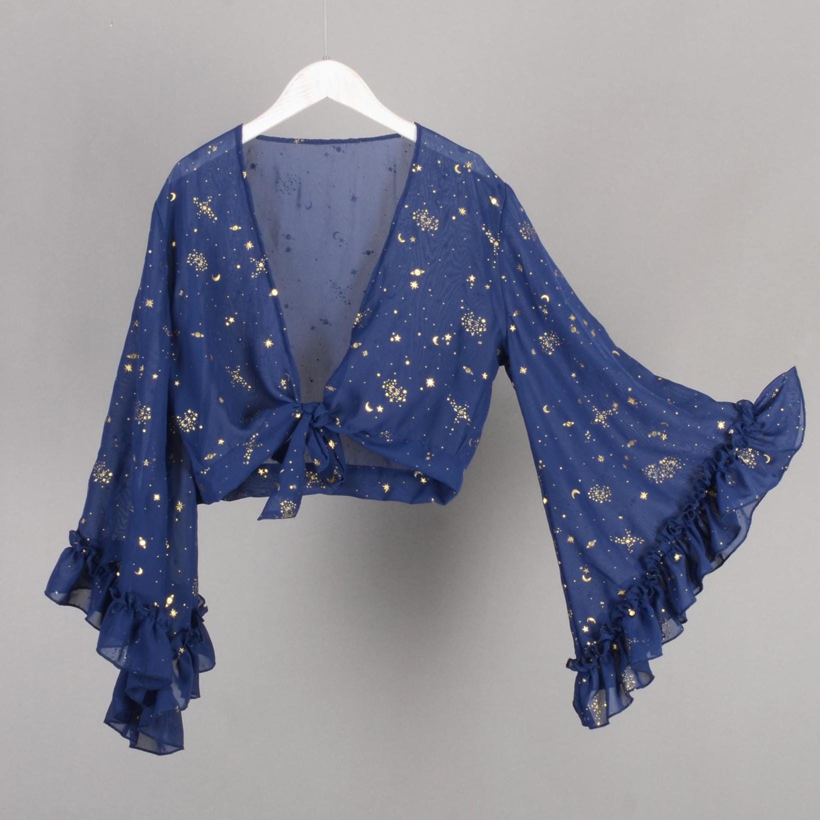 Chiffon Bell Sleeves - Etsy Canada
