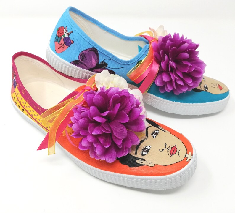 frida kahlo sneakers