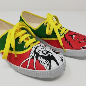 Bob marley shoes Etsy Espa a