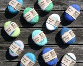 Felted Soap, aloe vera, handmade, wool, felting, natural, sulfate-free, ocean, exfoliant, stocking stuffer, small gift, 4 oz. (113.4 g)