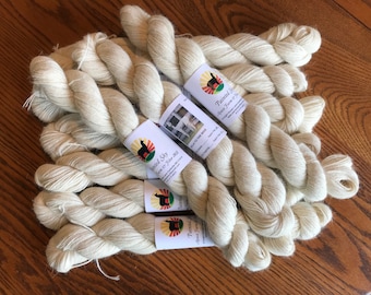 100% Alpaca Yarn - 2 Ply Fingering