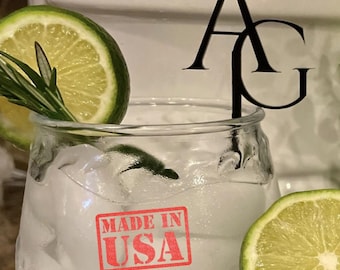 Custom Acrylic Drink Stirrers Wedding Cocktail Sticks, Party Decor