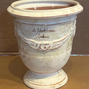 Pair of Ancient Patina Anduze Authentic French Pots