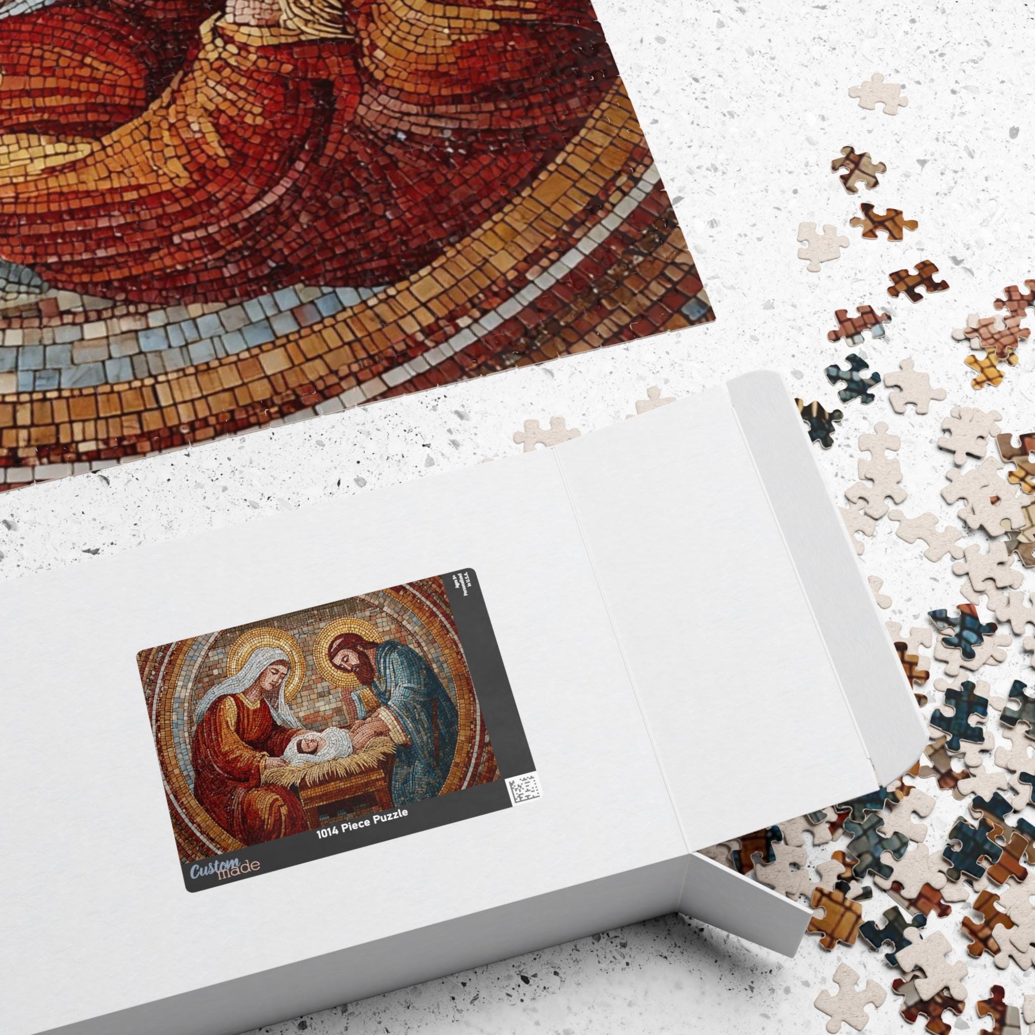 Puzzle De 500 Piezas El Nacimiento De Jesús – Rompecabezas De Arte Religioso, Juego Educativo Y Regalo Perfecto Para Adultos Y Niños