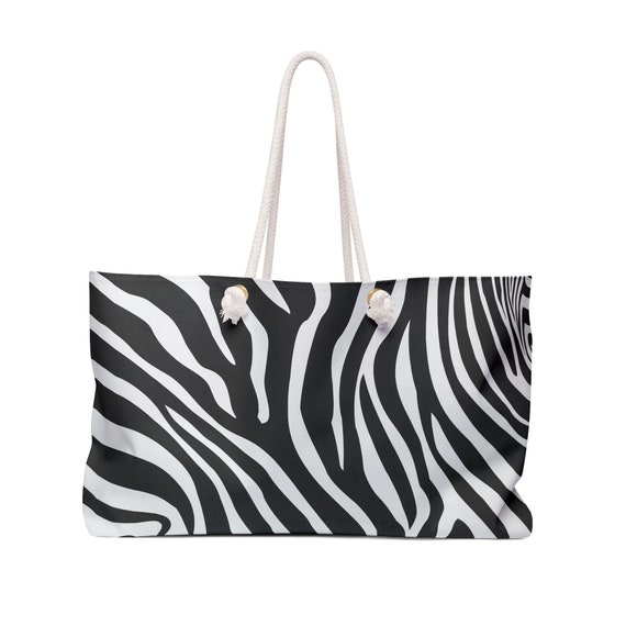 A VACATION【FAN ZEBRA TOTE BAG】 A VACATION【FAN ZEBRA TOTE BAG】 Amazon.com: Zebra Woven