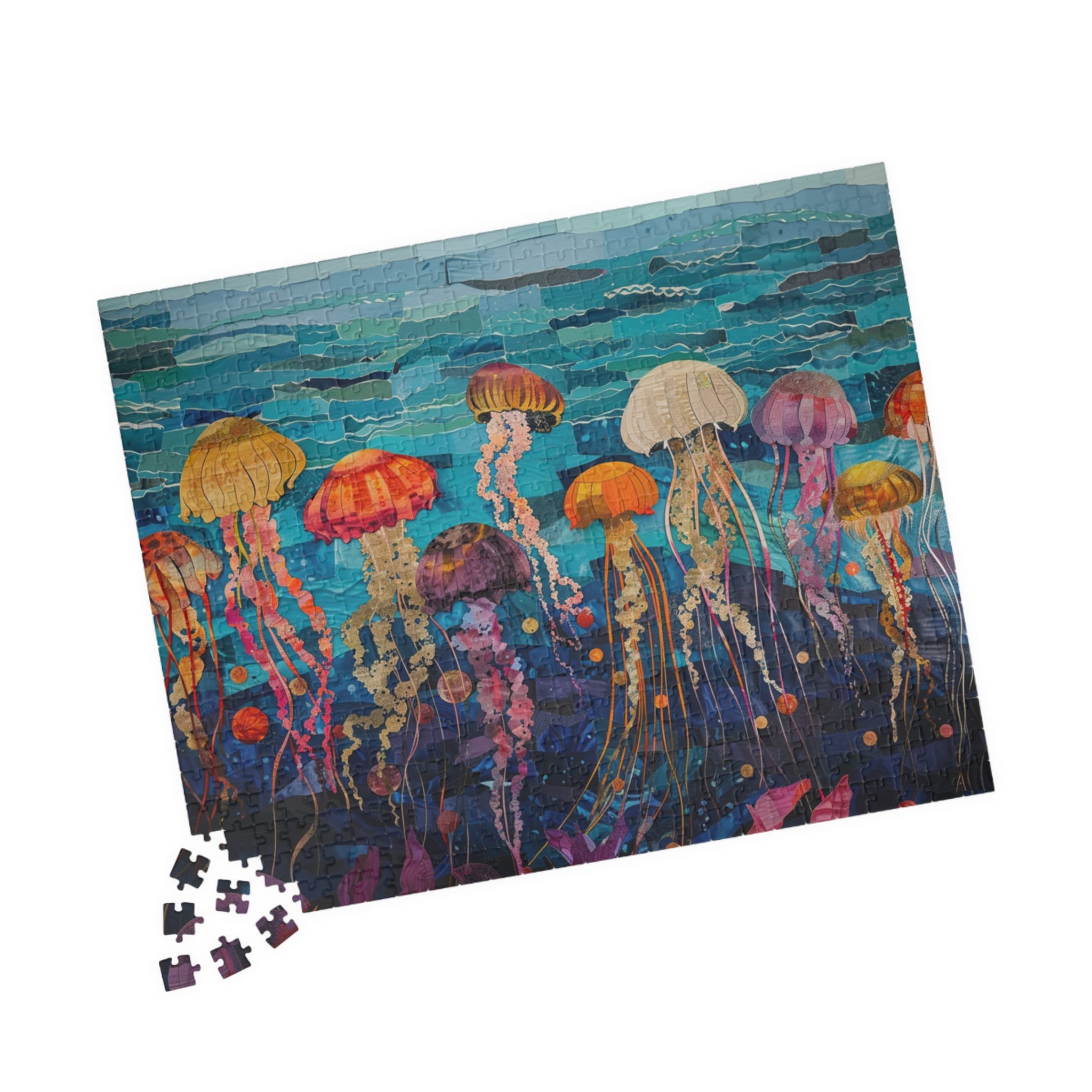 Jellyfish Puzzle 110, 252, 520, 1014-piece - Etsy